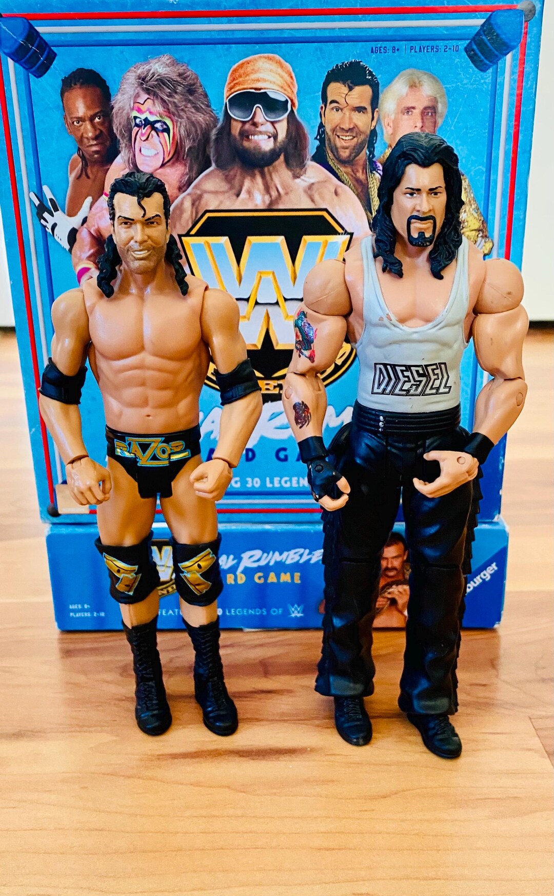Wwf Razor Ramon Diesel WWE Razor Ramon Scott Hall & Diesel Kevin Nash Elite Figures Rare WWF ...