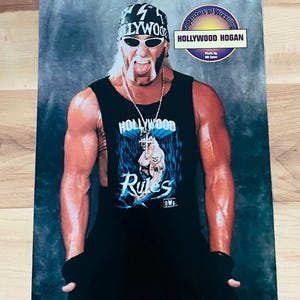 Hulk Hogan WCW NWO Pro Wrestling Illustrated Original Photo Print WWE Rare