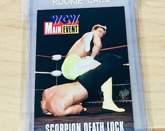 Vintage WCW Cards Wrestling Pack of Cards Unopened Pack of Cards