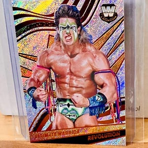 Ultimate Warrior 2022 Panini Revolution #105 Variant Parallel WWE Card Mint Rare