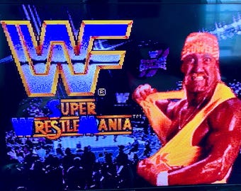 Wwf super wrestlemania snes clearance
