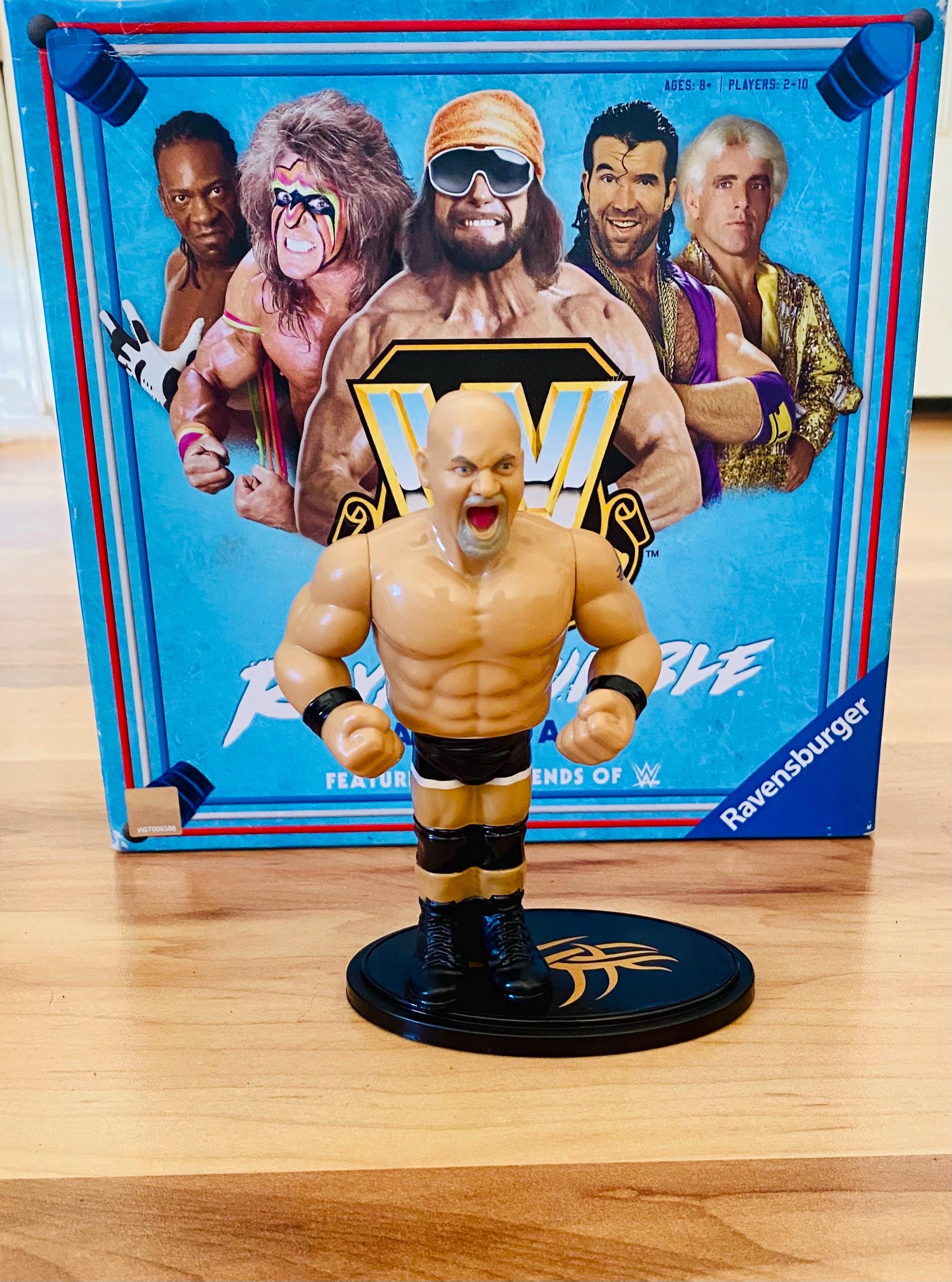 WWE Retro Goldberg Action Figure Rare WCW WWF Hasbro Mint - Etsy
