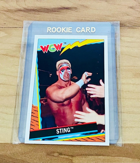 Sting 1992 Topps WCW UK Exclusive Wrestling Card #41 Very Rare Vintage WWE  Mint - Etsy
