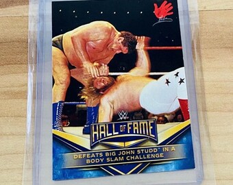 1990-91 Classic ANDRE the GIANT WWF Wrestling Gold Card Signature