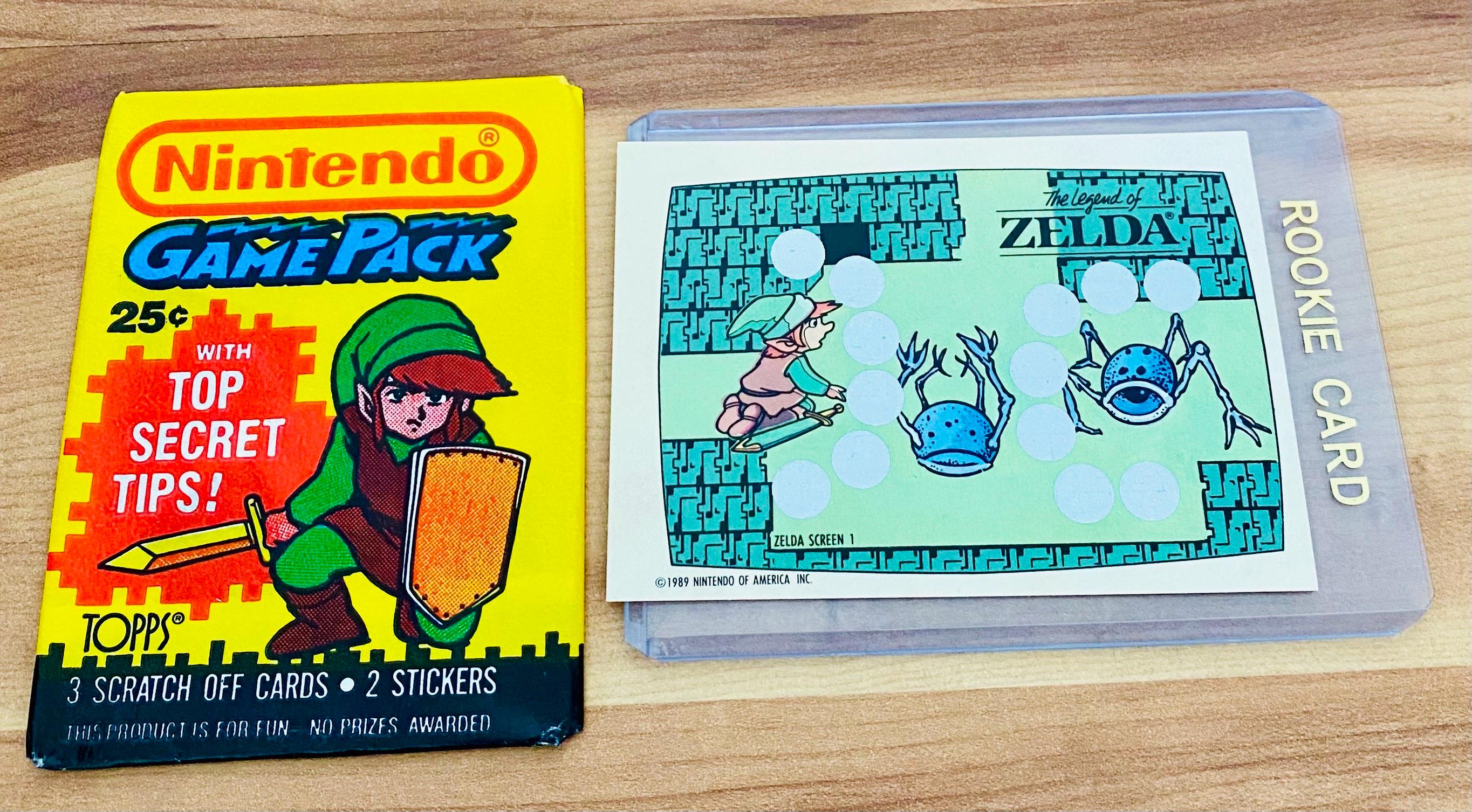 1989 Nintendo Card Packs - Etsy