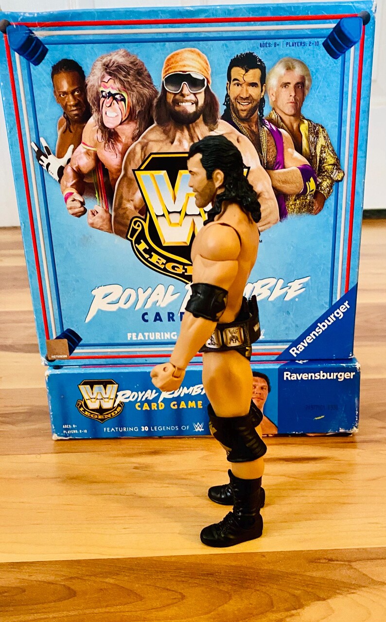 Razor Ramon Belt WWE Razor Ramon Wrestlemania Wrestling Action Figure W/ Belt Rare WWF ...