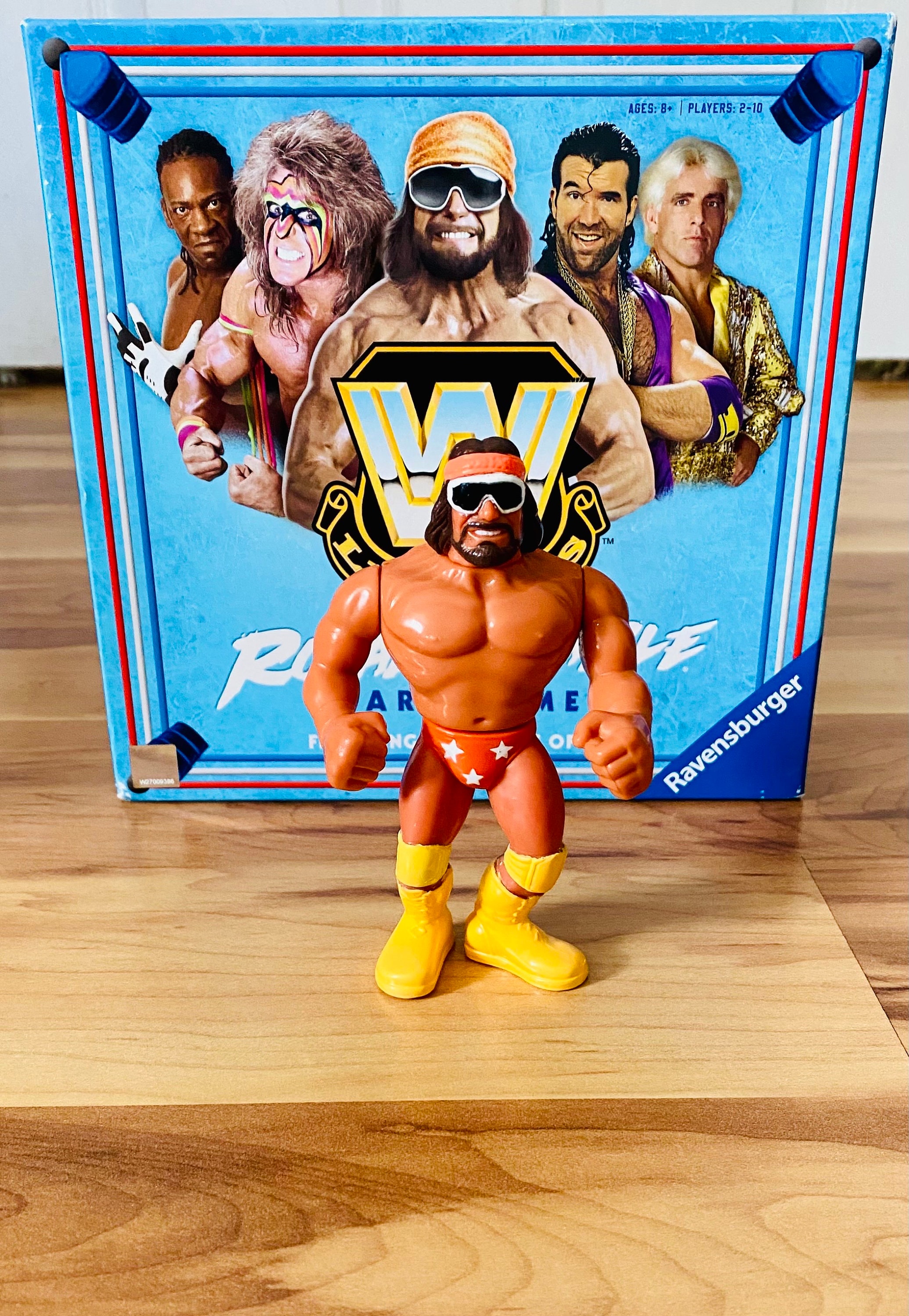 old wwf rubber wrestlers