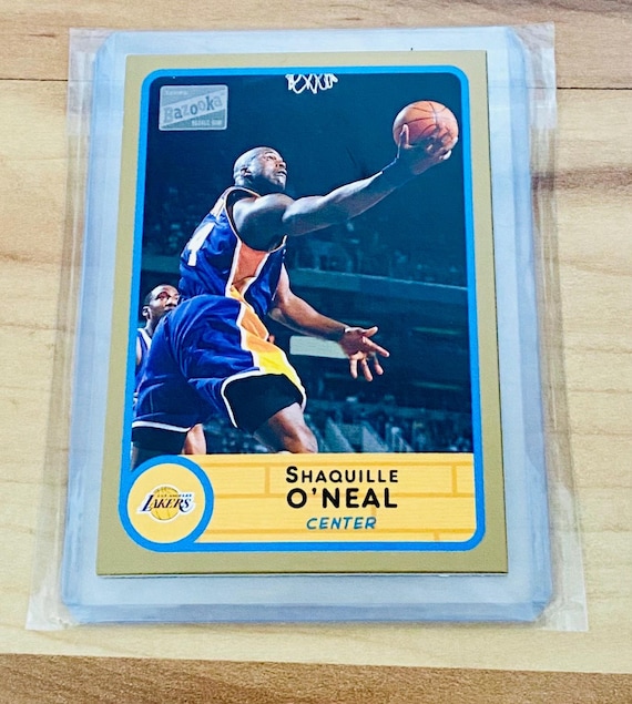 Shaquille O'neal Gold 2003-04 Topps Bazooka Gold Card #50 Los