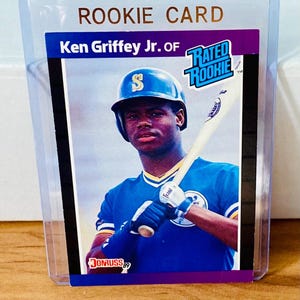 rare 1989 donruss baseball cards 1989 Donruss Baseball the Rookies