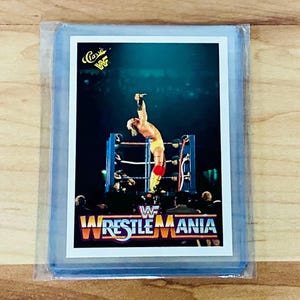 1990 Classic WWF Hulk Hogan Andre The Giant Wrestlemania III Card #26 WWE Mint
