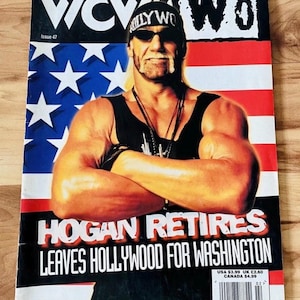 WcW/NWO Magazine #47 Hulk Hogan 1998 WWE WWF nWo Wrestling Rare Vintage