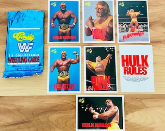 Hulk Hogan 1990 WWF Classic cards Complete Set of all Hulk Hogan cards Rare Mint Condition