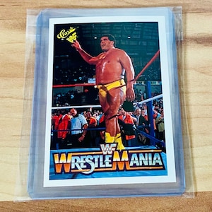 Andre the Giant Cards Sports Collectibles - Etsy