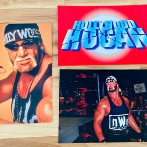 Hulk Hogan NWO 1998 Panini WCW/nWo Superstars Photocards Rare Vintage NM
