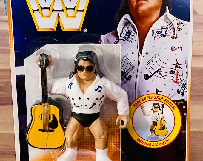 WWE Mattel Retro Greg Hammer Valentine Rhythm Blues Rare Figure NEW MOC ...