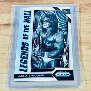 Ultimate Warrior Legends of the Hall 2023 WWE Panini Prizm Card #17 Mint