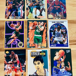 rare hakeem olajuwon cards 2013-14 Immaculate Collection HOF Heroes Signatures #/  Basketball Card Guy 1994 Fleer Ultra Scoring Kings
