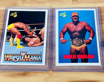 1990 WWF Hulk Hogan Wrestlemania Card Lot – Classic Wrestling Collectible