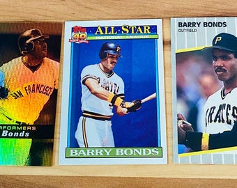 barry bonds rare cards 1989 Bowman BARRY BONDS Baseball Card