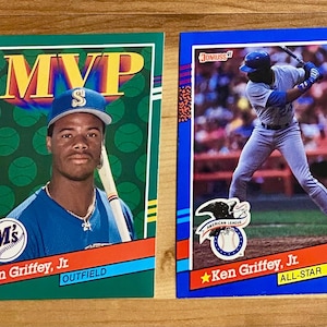 Ken Griffey Jr Error Donruss - Etsy