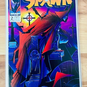 Spawn #2 Image Comics 1992 Todd McFarlane 1st Printing Rare Mint