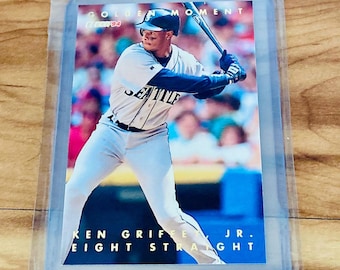 Ken Griffey Jr. Golden Moments 1994 Fleer #4 Baseball Card NM
