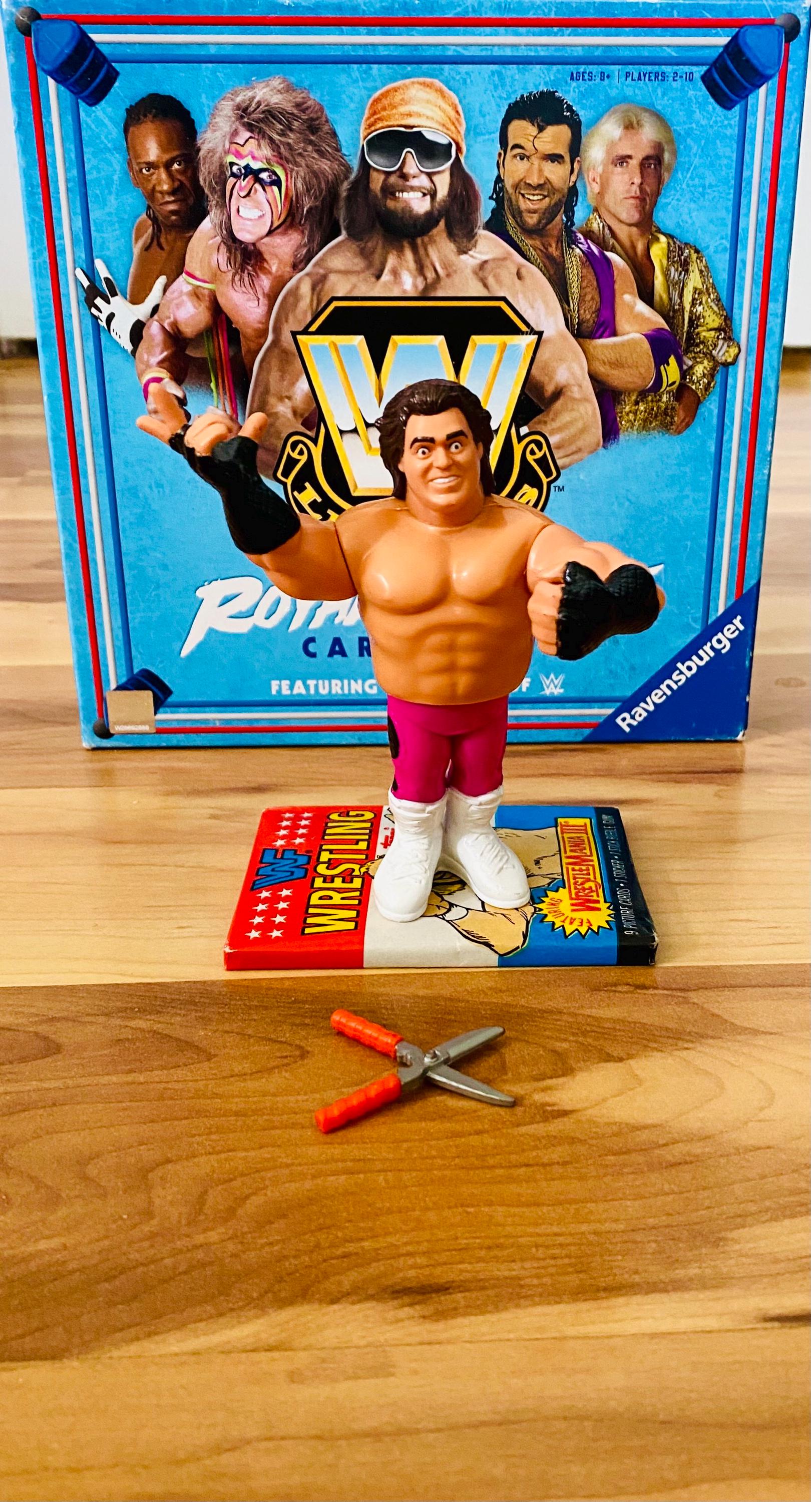 WWF Hasbro Wrestling Figure Brutus the Barber Beefcake W/ Hasbro