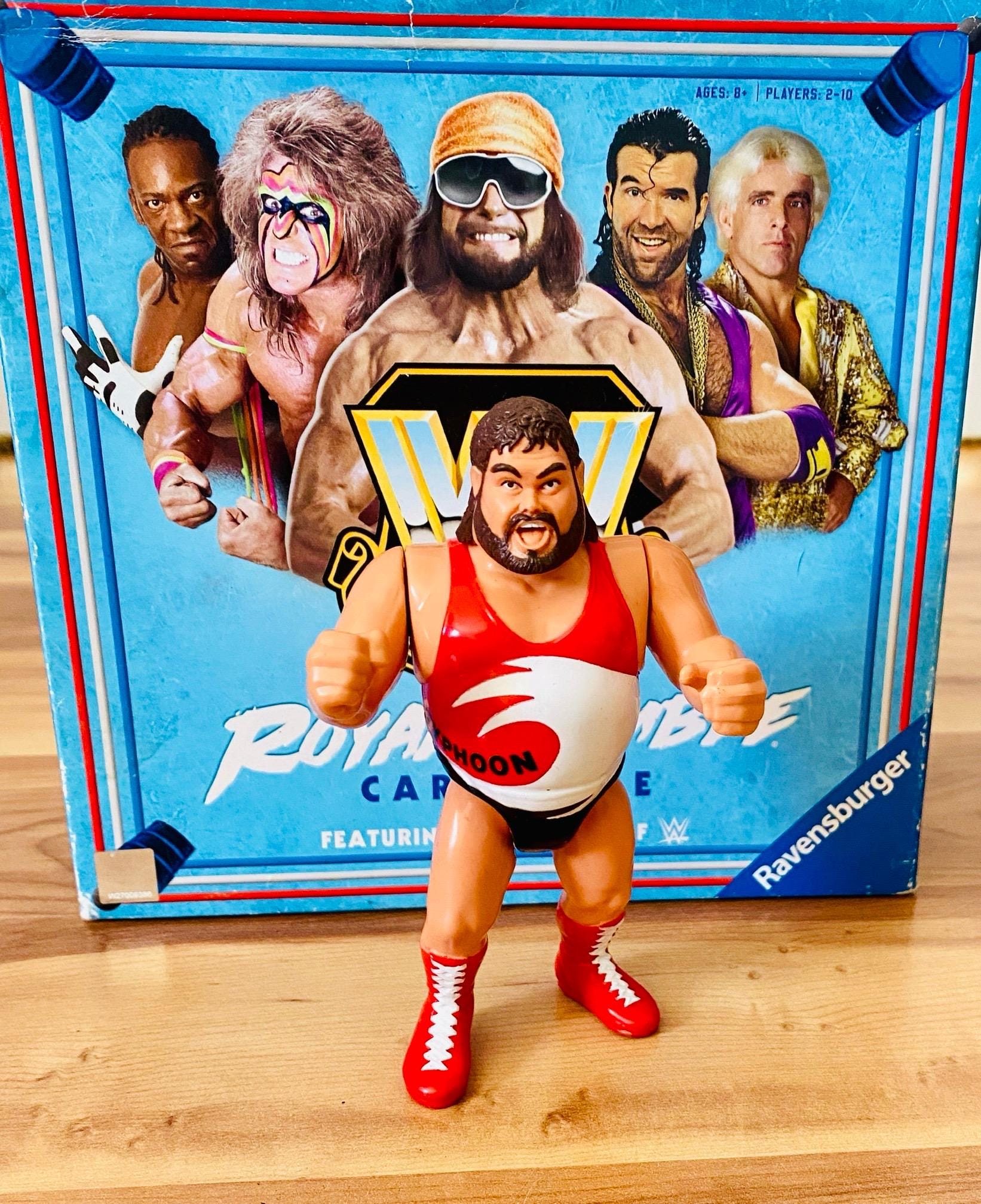 WWF ハズブロ フィギュア ヘッド・シュプリンガーズ サムゥー&フゥトゥー Wwf Hasbro Action Figures - Etsy