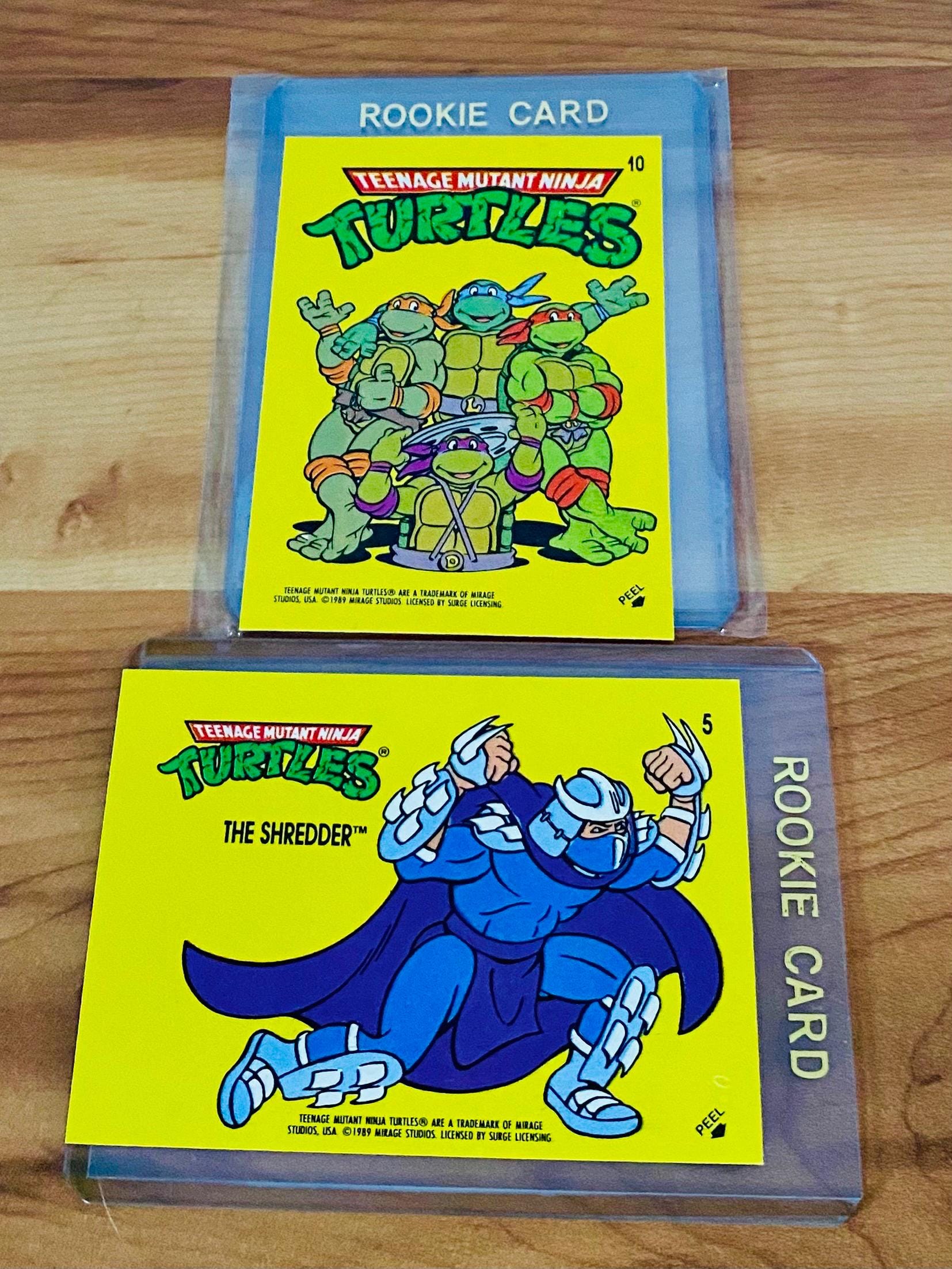 Topps Tmnt Cards - Etsy