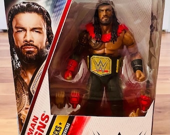 Roman Reigns WWE Mattel Elite Series Top Picks Wrestling Action Figure NEW Mint