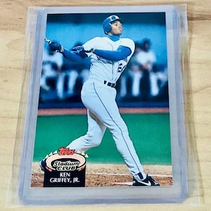 Ken Griffey Jr. 1992 Stadium Club #400 Seattle Mariners HOF NM Baseball Card