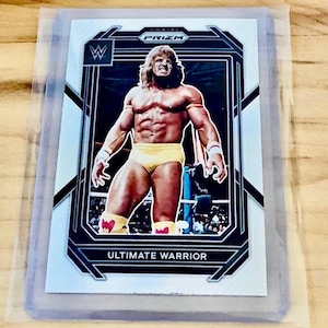 Ultimate Warrior 2023 Panini Prizm WWE Legend Card #162 Mint – Rare Wrestling