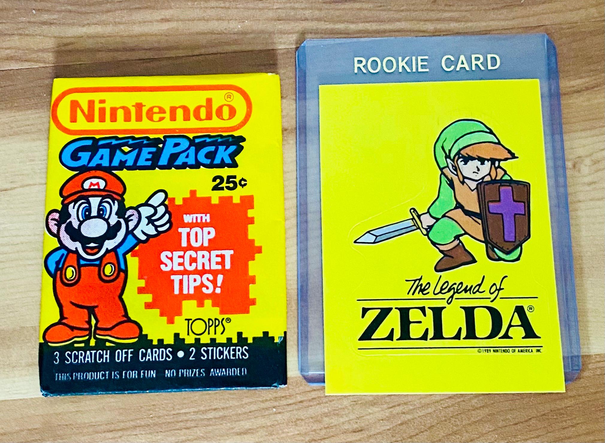 1989 Nintendo Card Packs - Etsy