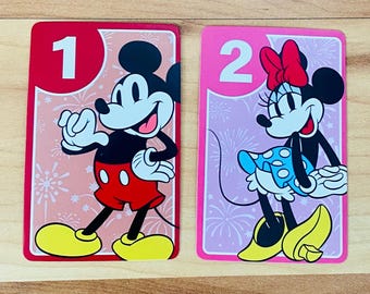 Disney's Mickey Mouse & Mini Mouse Cards Rare Mint