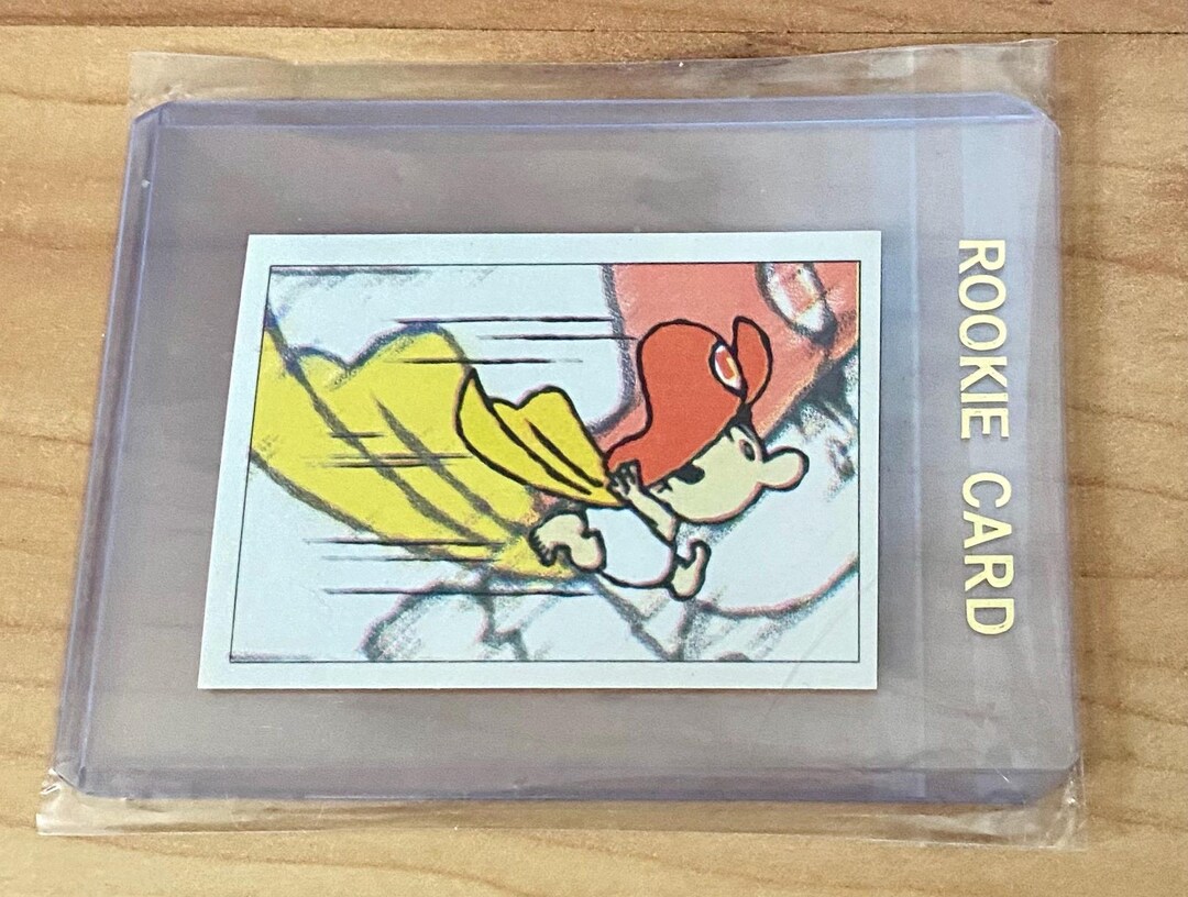 1996 Nintendo Baby Mario Rookie Sticker Card #111 Vintage Rare Yoshi ...