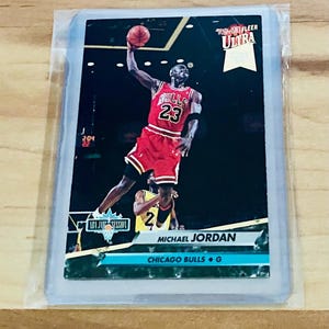 Two Michael Jordan Cards. 1992-1993 Fleer Ultra. NBA Jam