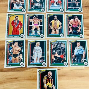 2023 Panini Chronicles WWE Classics Rare Complete Set Bret Hart Ultimate Warrior Razor Ramon Mint