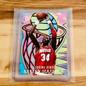 Hakeem Olajuwon Card - Etsy