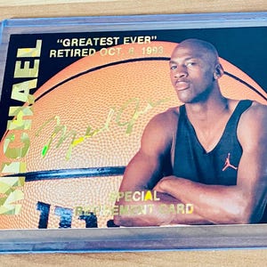 1993 Michael Jordan - Etsy