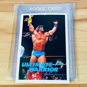 Ultimate Warrior Rookie 1990 Classic WWF Wrestling Card #106 WWE NEW Mint