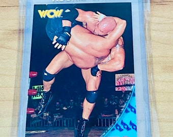 Goldberg Rookie 1998 Topps WCW Wrestling Card RC #9 *NM