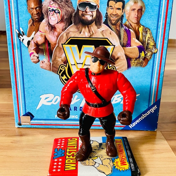 WWF Hasbro The Mountie Action Figure 1993 Series 5 WWE Wrestling Rare NM