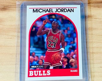 Michael Jordan 1989 NBA Hoops Very Rare #200 - Etsy
