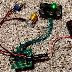 Green, Yellow or Red Scanning LED 10 Segment Bargraph Display Request Wired or PCB Board Mounted