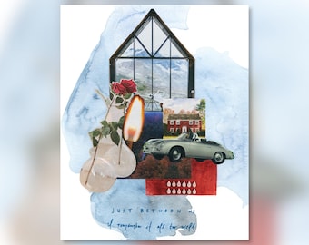 All Too Well "I Remember It" Inspired Art Print