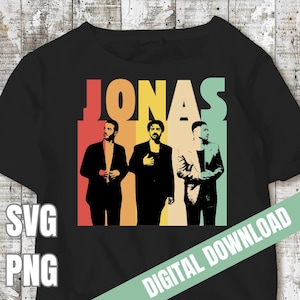 Printable Jonas Brothers Tour Art Work Digital Download