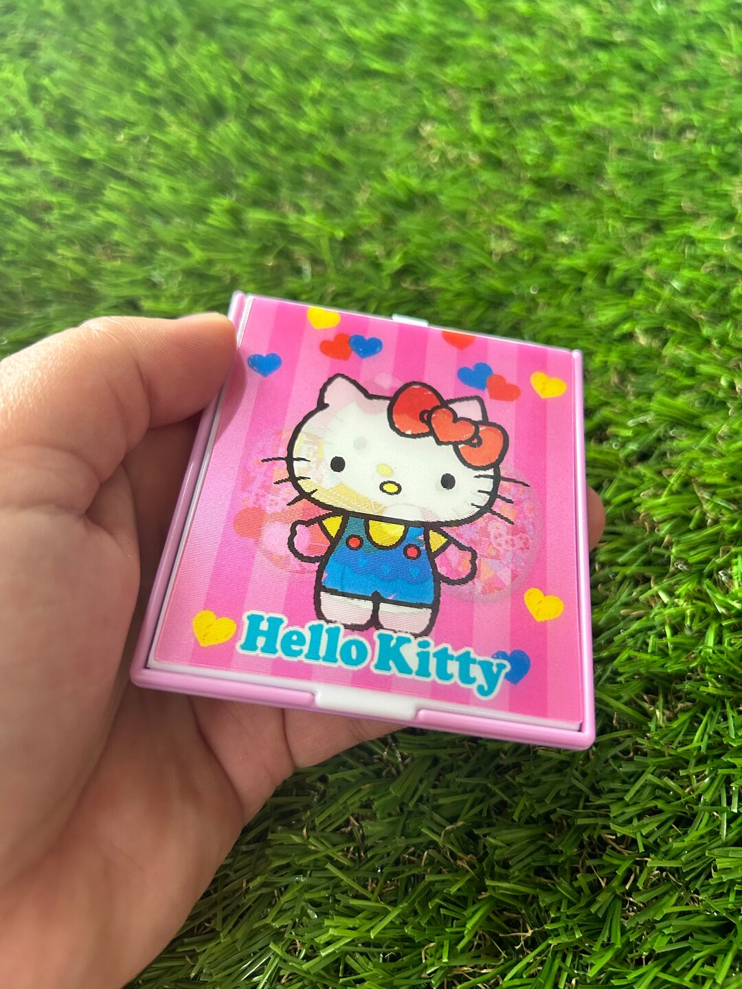 Cute Hello Kitty Hand Mirror Etsy