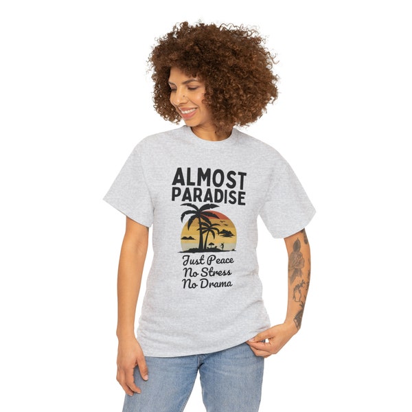 Almost Paradise Tee Shirt, Alex Walker inspired by Christian Kane's hit show, very cool fan gear ready to wear to a Convention.