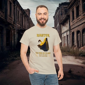 Hastur, El Rey de la camiseta amarilla, ¿Has visto el letrero amarillo, HP Lovecraft, Bierce, camisa de Cthulhu Mythos, regalo Nerdy Geek?