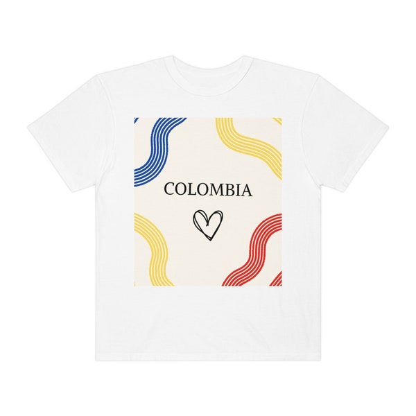 Colombia Shirt, Colombiano, Latino, Latina, Gift, Unisex, Bogota, Tshirt, Unisex, Independencia, Medellin, Summer shirt, Regalo